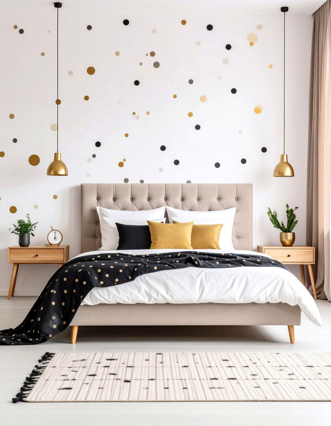 A Polka Dot Playful Bedroom - 30 10 year old bedroom ideas girl