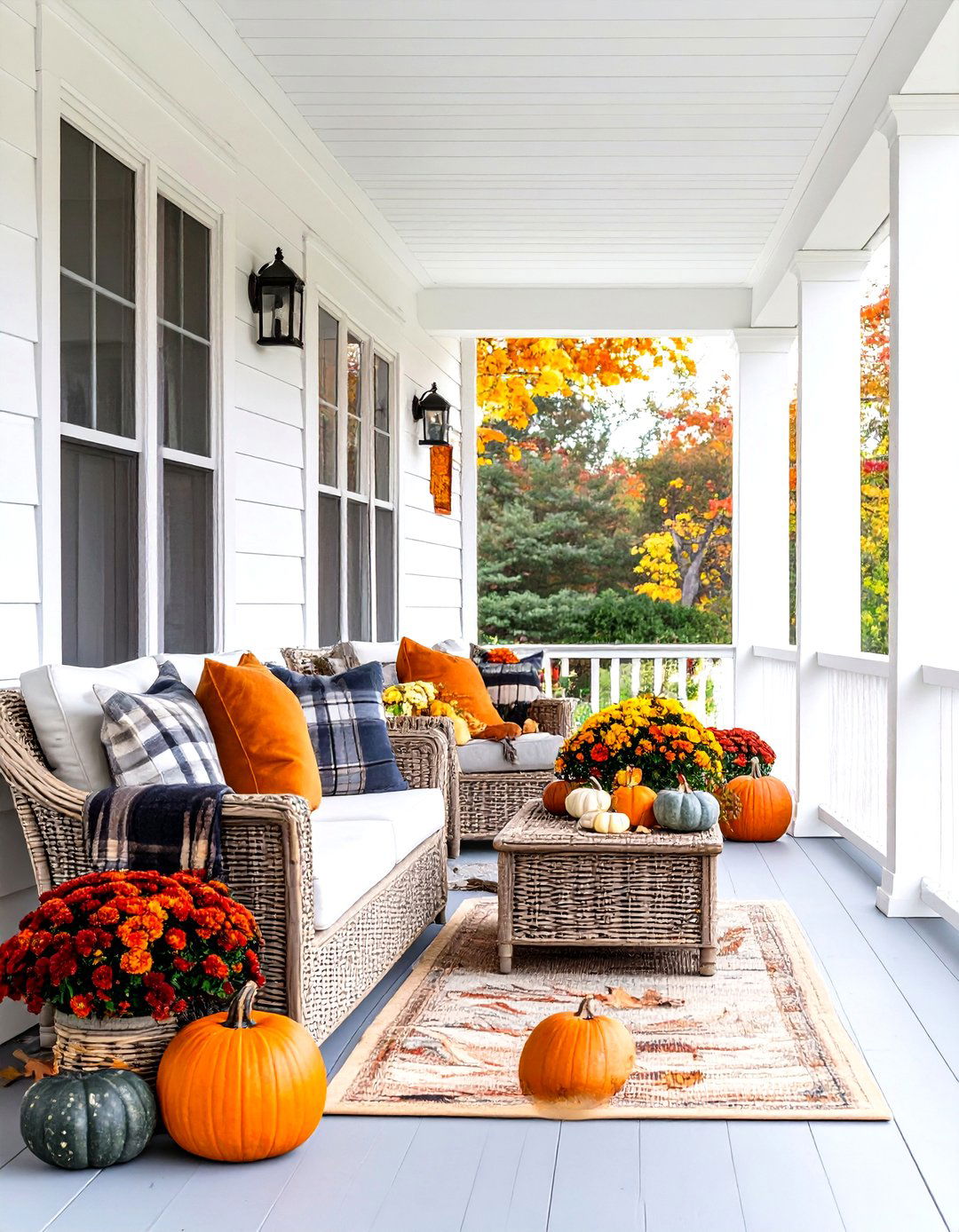 30 Long Front Porch Decorating Ideas for Your Home