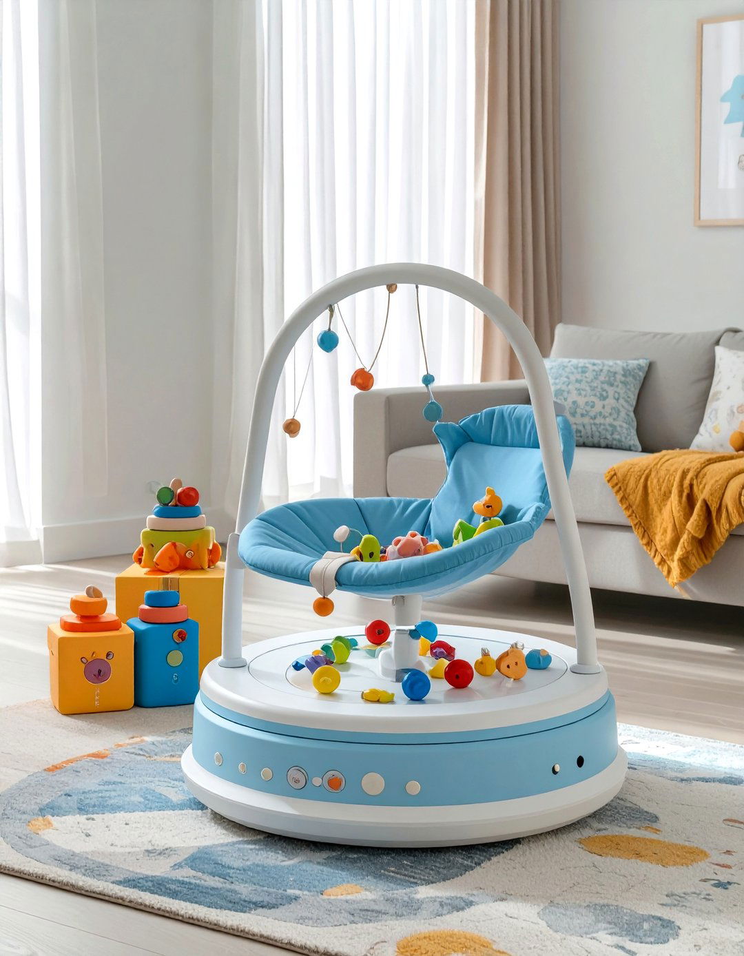 A Portable Baby Activity Center - 30 baby shower gifts ideas