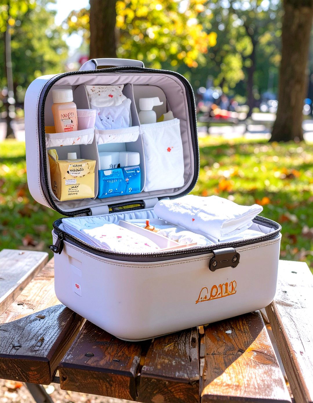 A Portable Changing Pad Station - 30 unique baby shower gift ideas