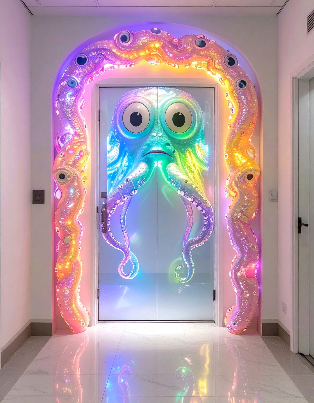 A Portal to Another Dimension - 30 office funny  door decorating contest ideas