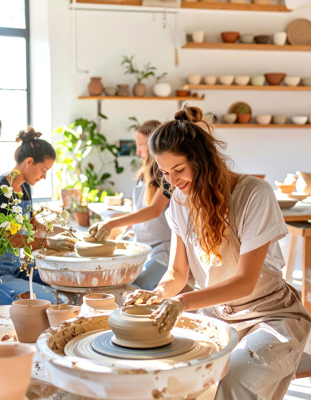 A Pottery Making Class Wedding Shower - 30 wedding shower ideas