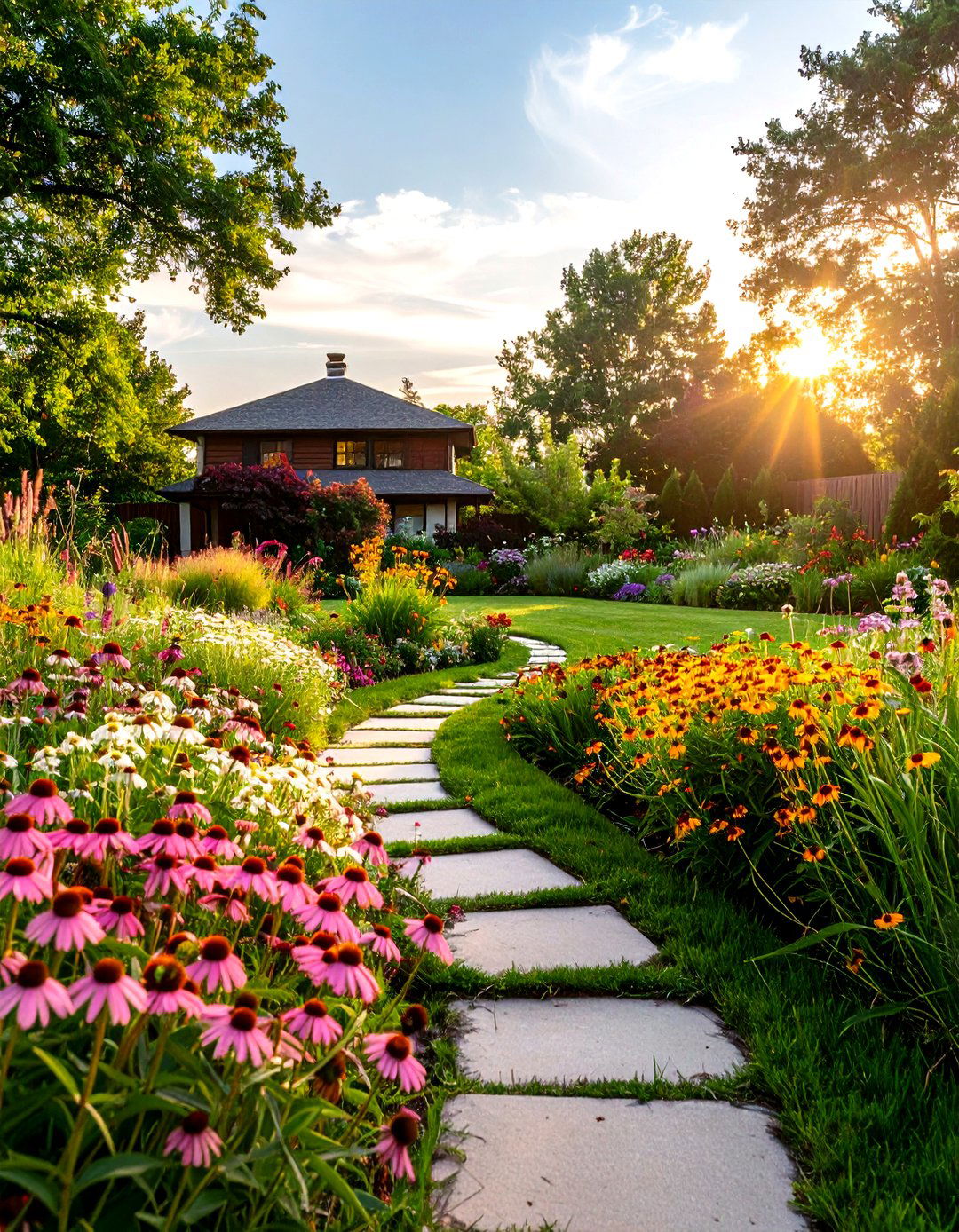 A Prairie Style Garden - 30 easy garden ideas