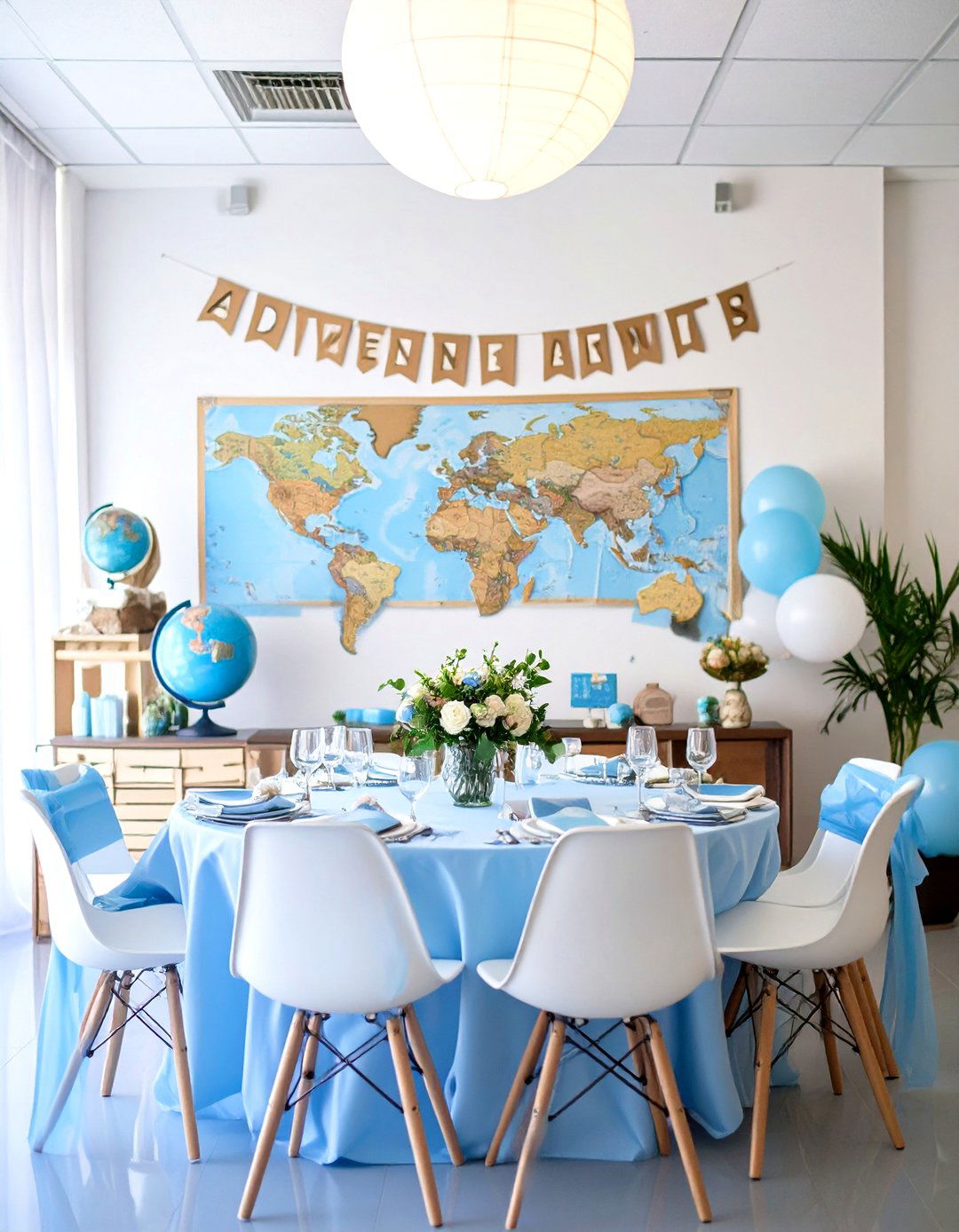 A Precious Cargo Travel Theme - 30 office baby shower ideas