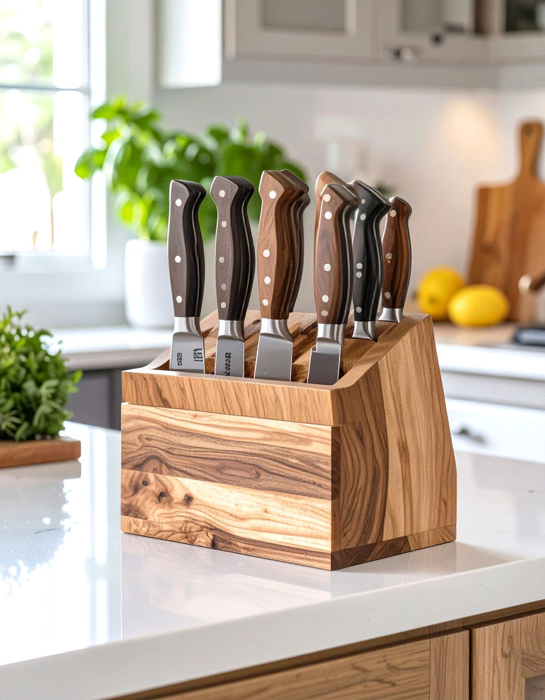A Premium Knife Set with a Block - 30 wedding shower gift ideas