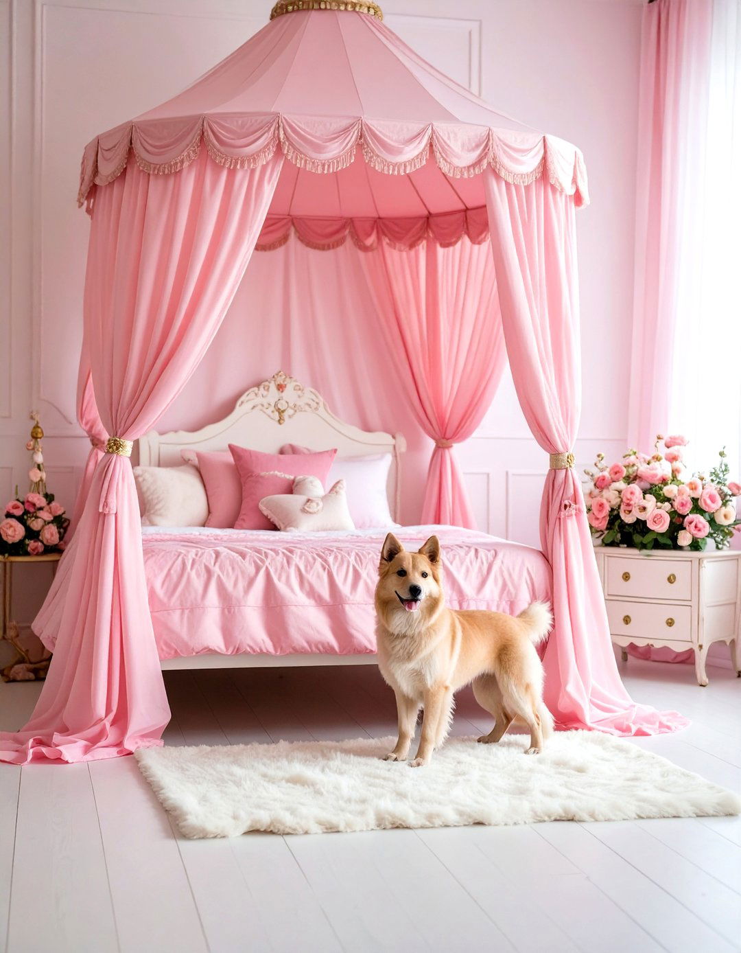 A Princess Palace Dog Bedroom - 30 dog bedroom ideas