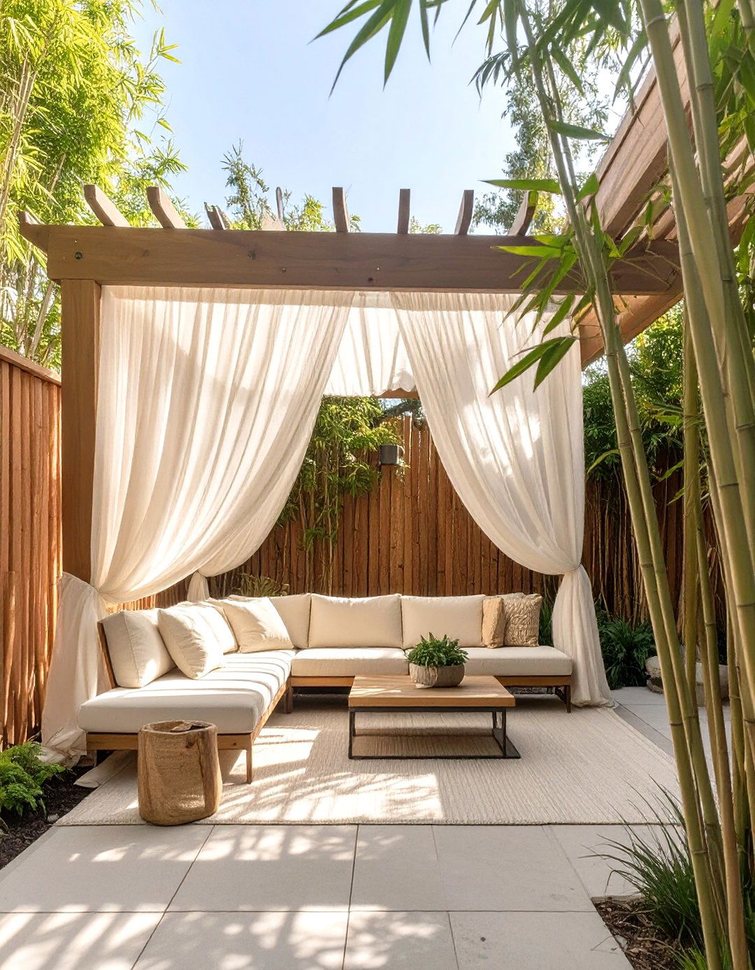 A Privacy Focused Patio Screen - 30 outdoor  decorating ideas