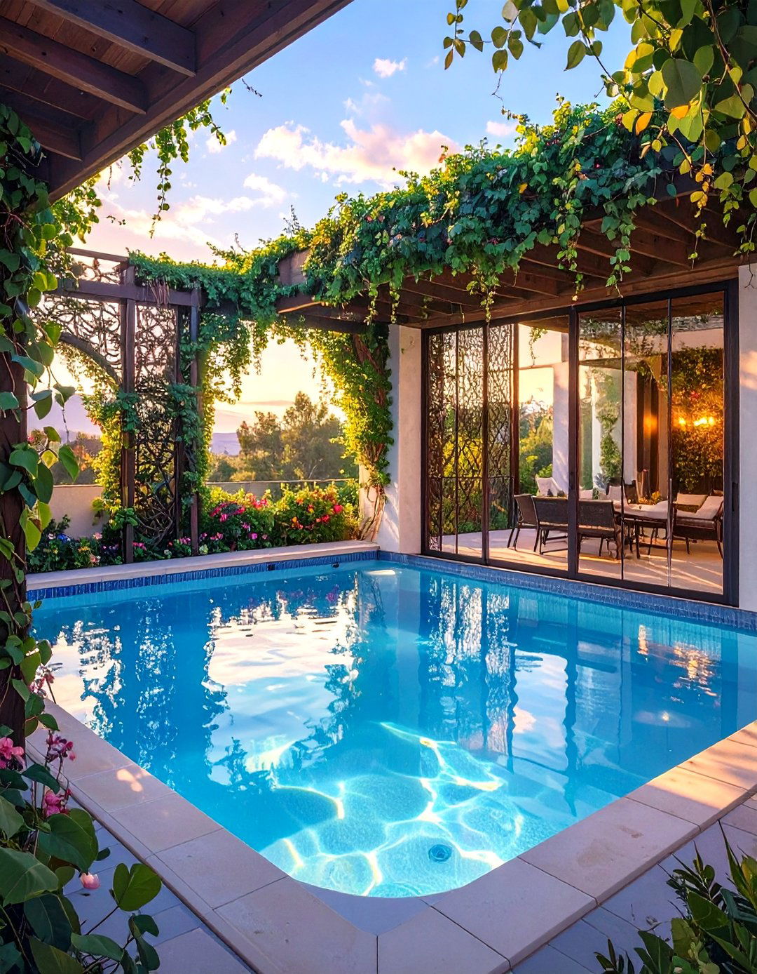 30 Above Ground Swim Spa Landscaping Ideas for You - We Love Home Blog