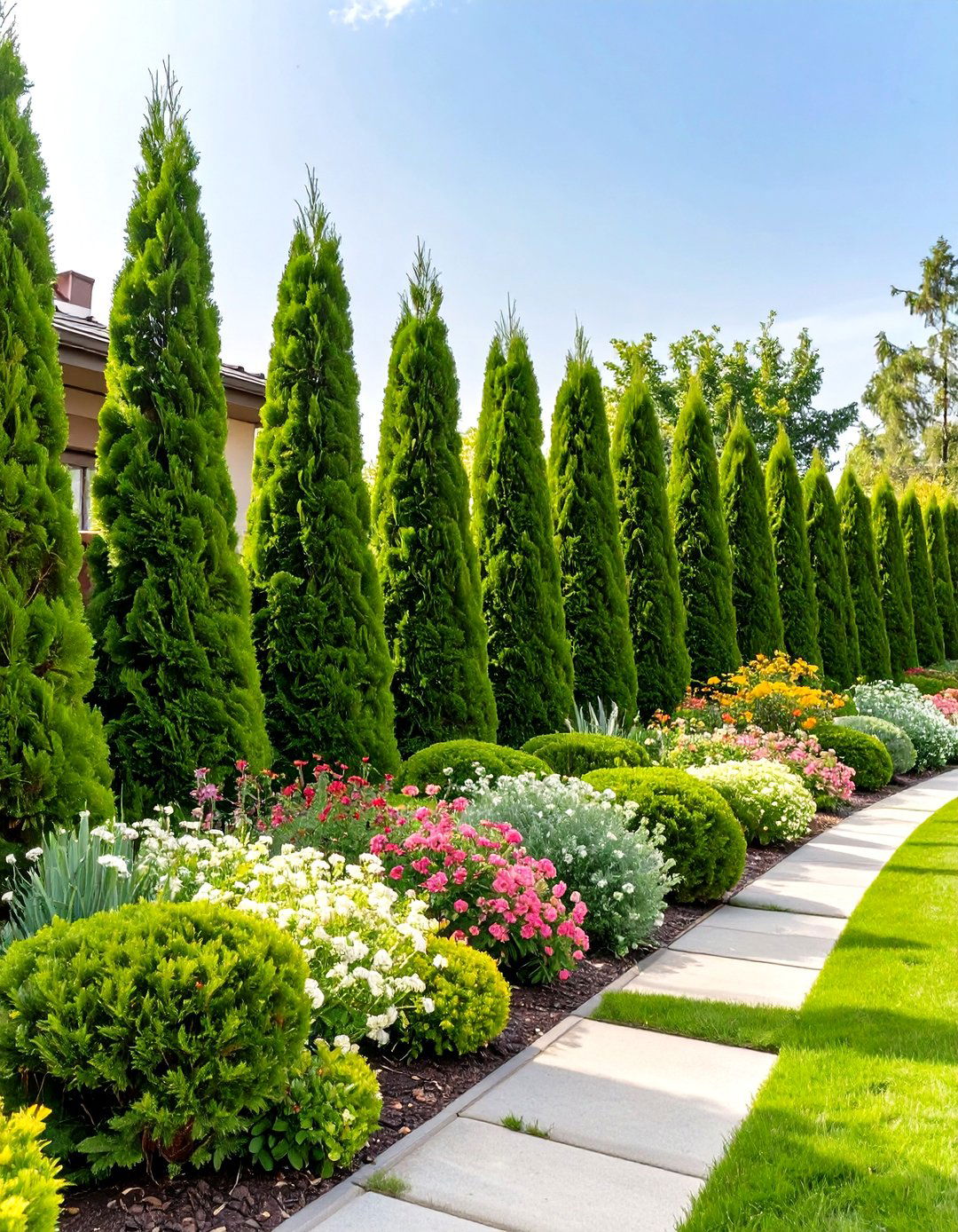 A Privacy Screen Garden Design - 30 free landscape design online ideas