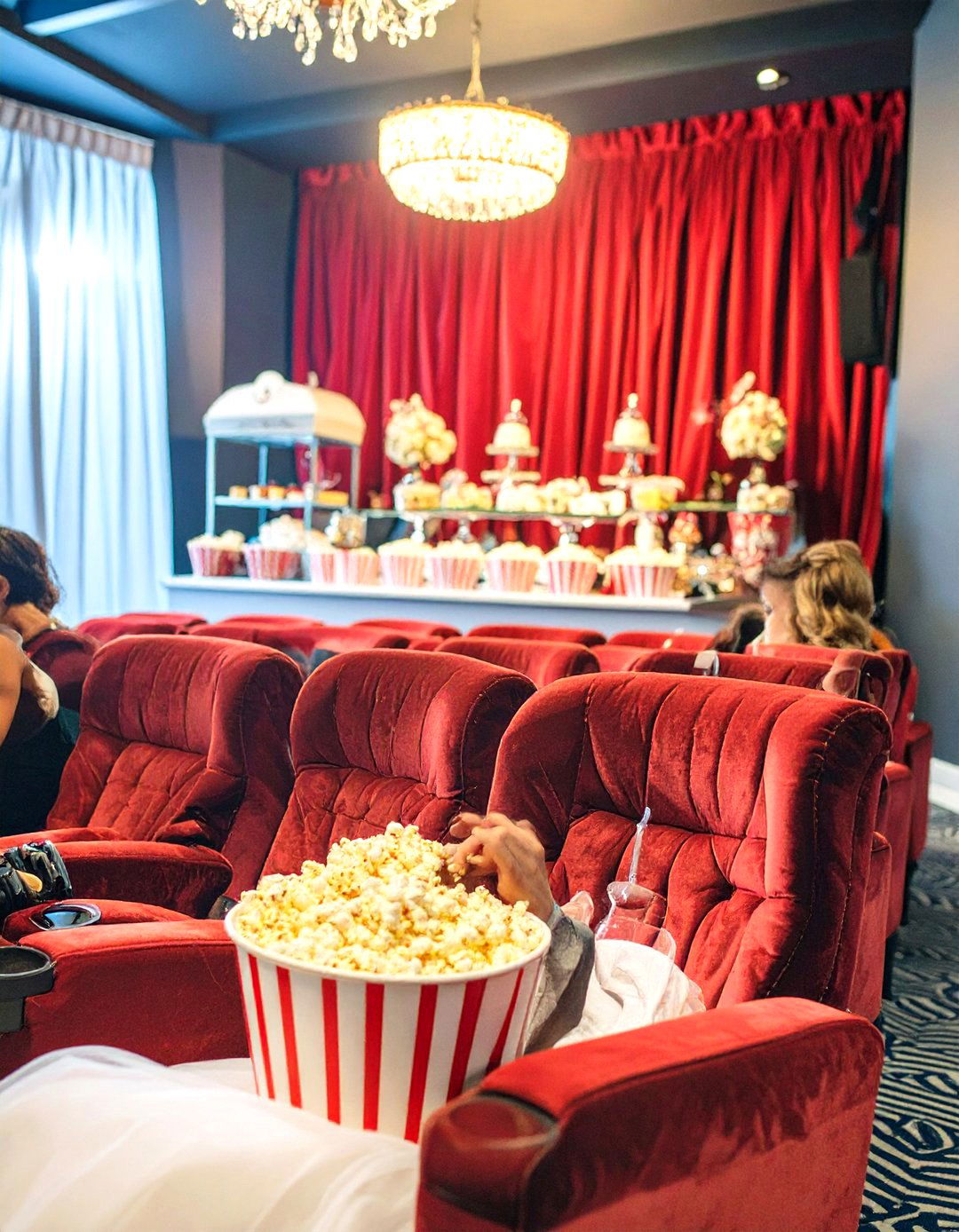 A Private Movie Screening Bridal Shower - 30 unique bridal shower ideas