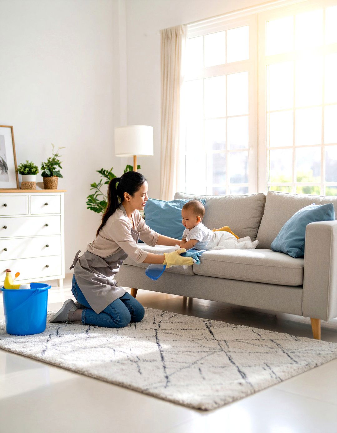 A Professional House Cleaning Service - 30 gift ideas for baby shower