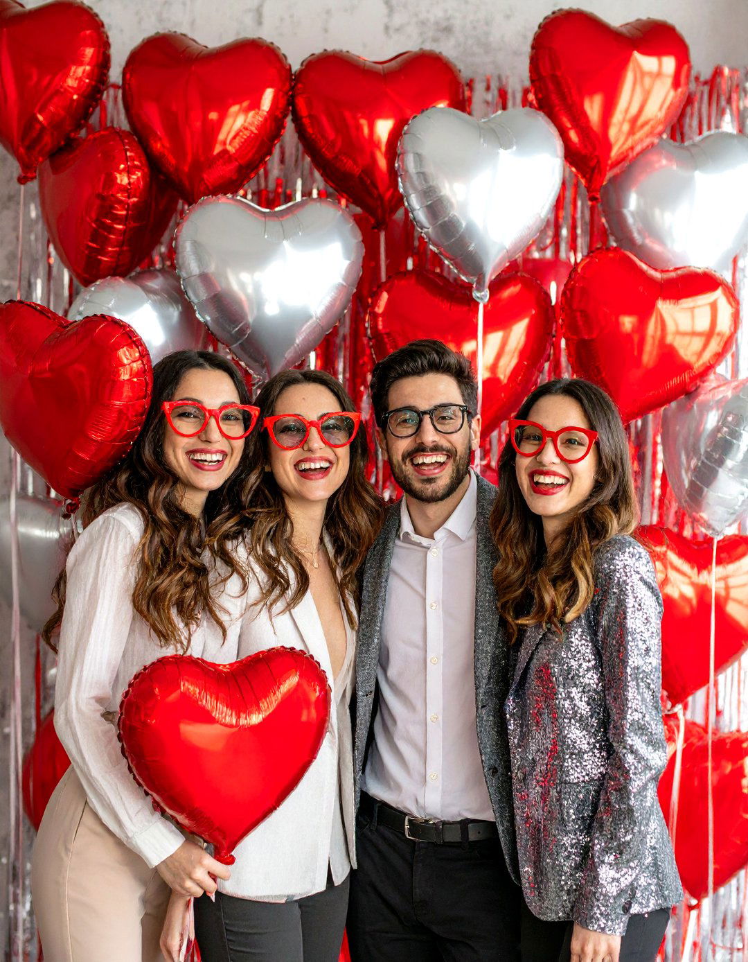 A Professional Photo Booth - 30 office valentines day ideas