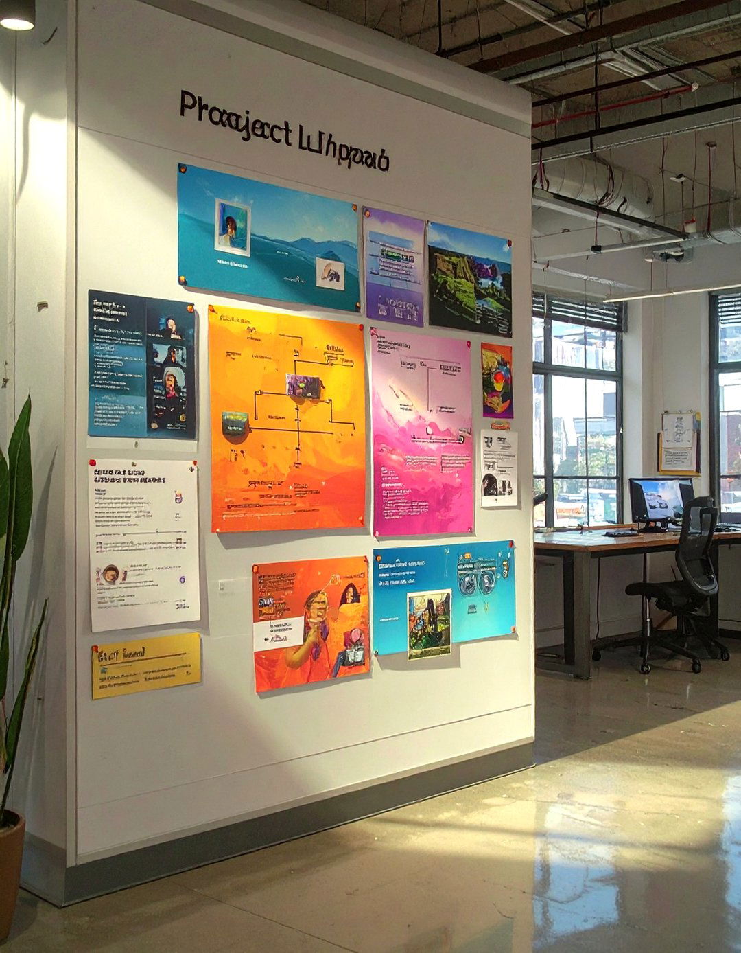 A Project Launchpad Showcase - 30 office bulletin board ideas