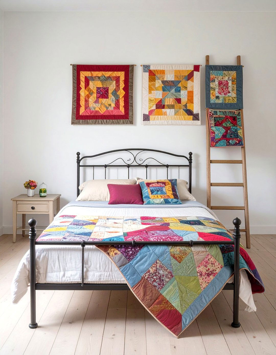 A Quilt Lovers Cottage Bedroom - 30 cottage bedroom ideas