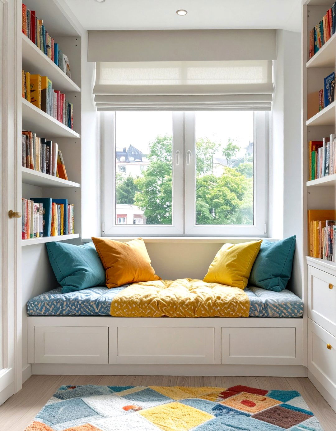 A Reading Nook Bedroom - 30 kids bedroom ideas