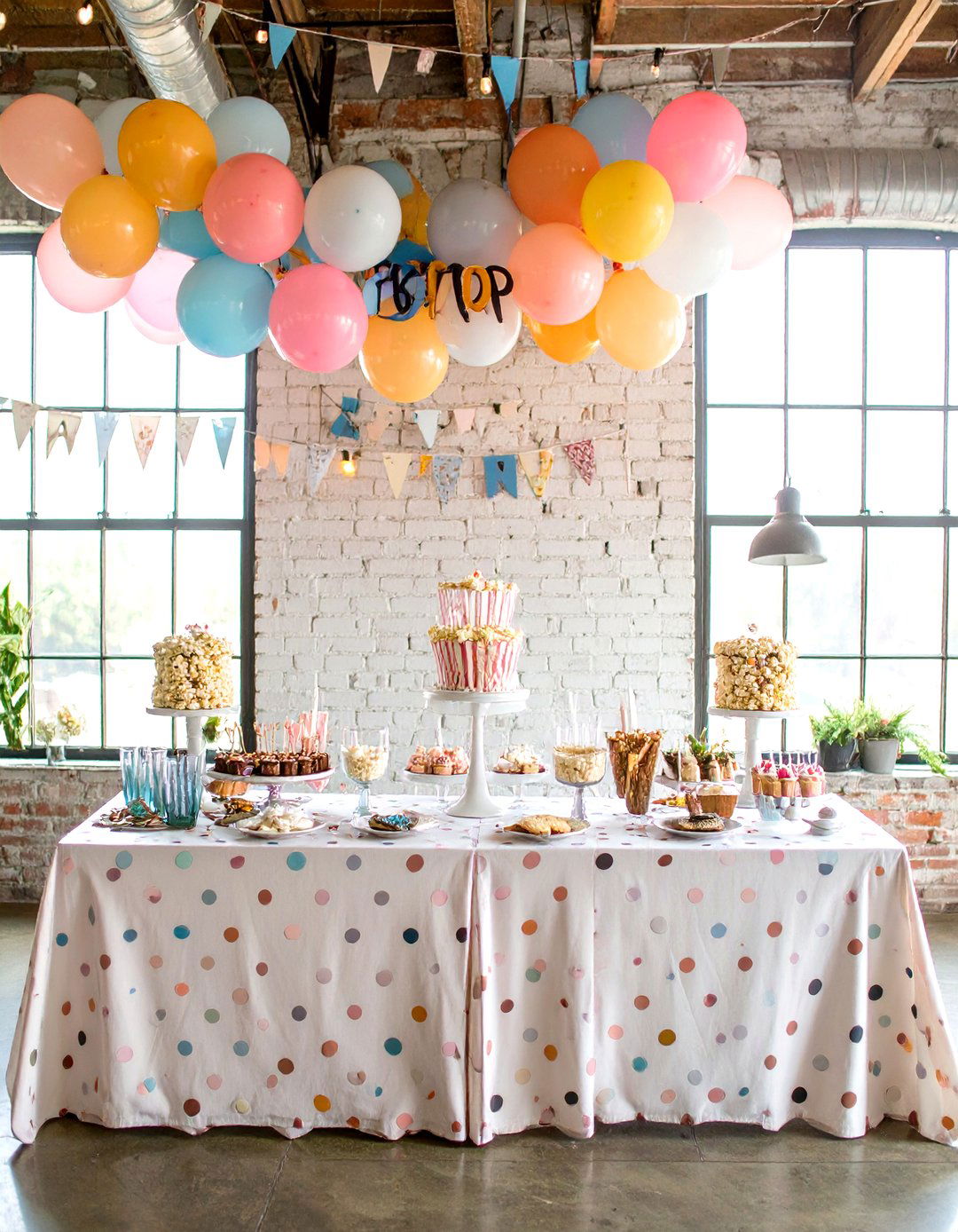A Ready to Pop Brunch Party - 30 baby shower brunch ideas
