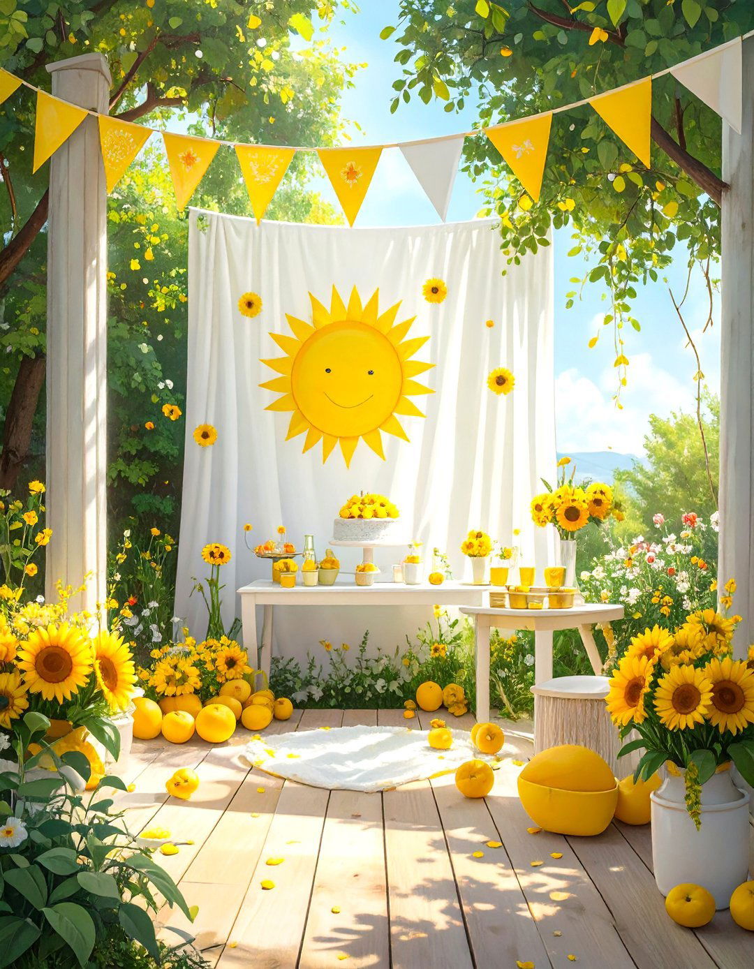 A Ready to Pop Popcorn Party - 30 outdoor baby shower ideas
