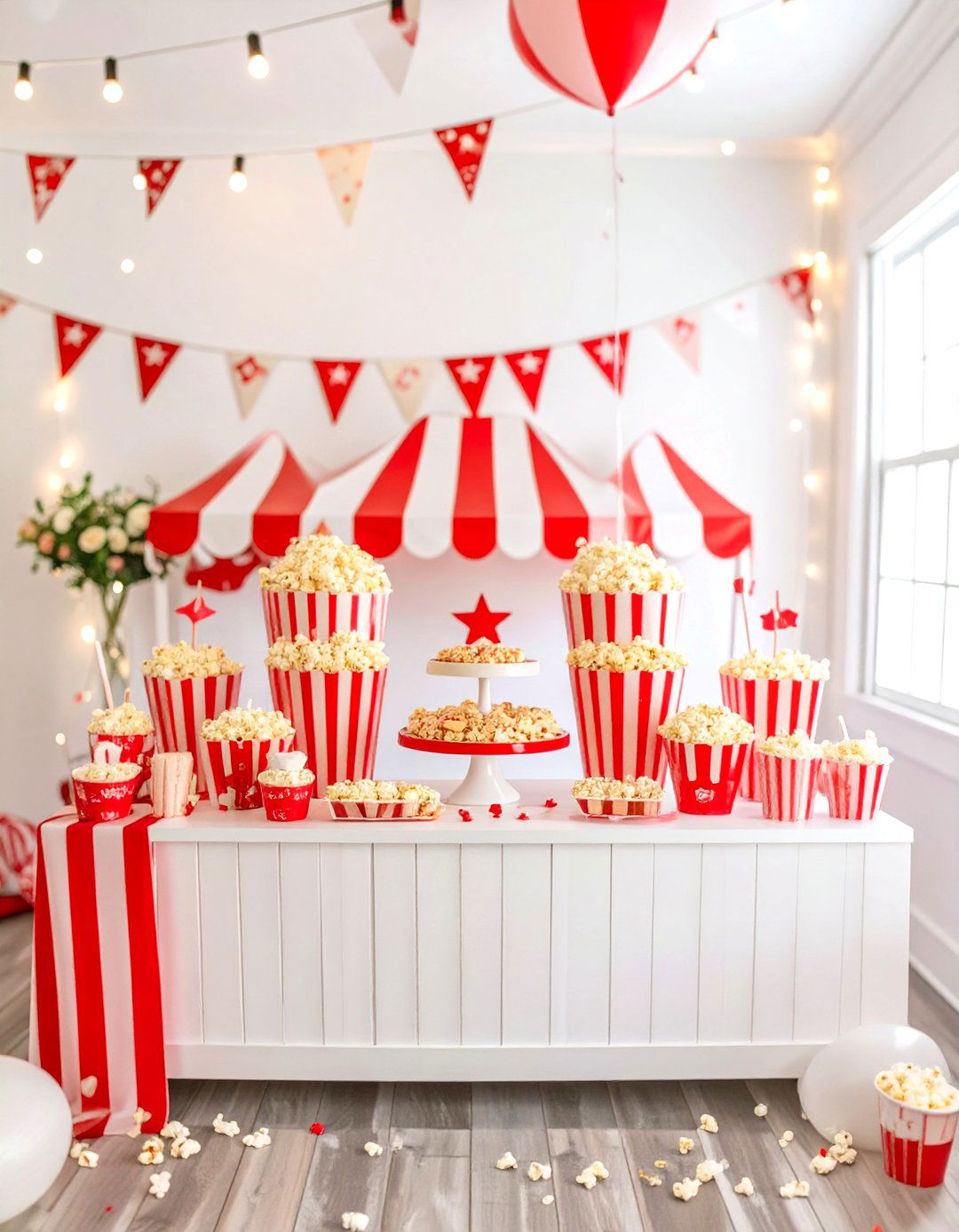 A Ready to Pop Popcorn Theme - 30 baby shower ideas for girl