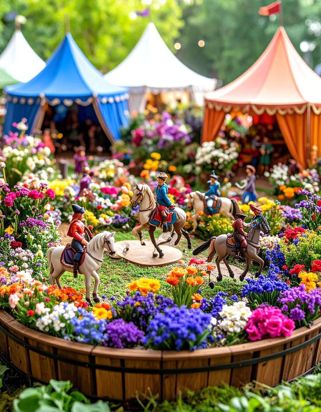 A Renaissance Faire Fairy Garden - 30 fairy garden ideas landscaping
