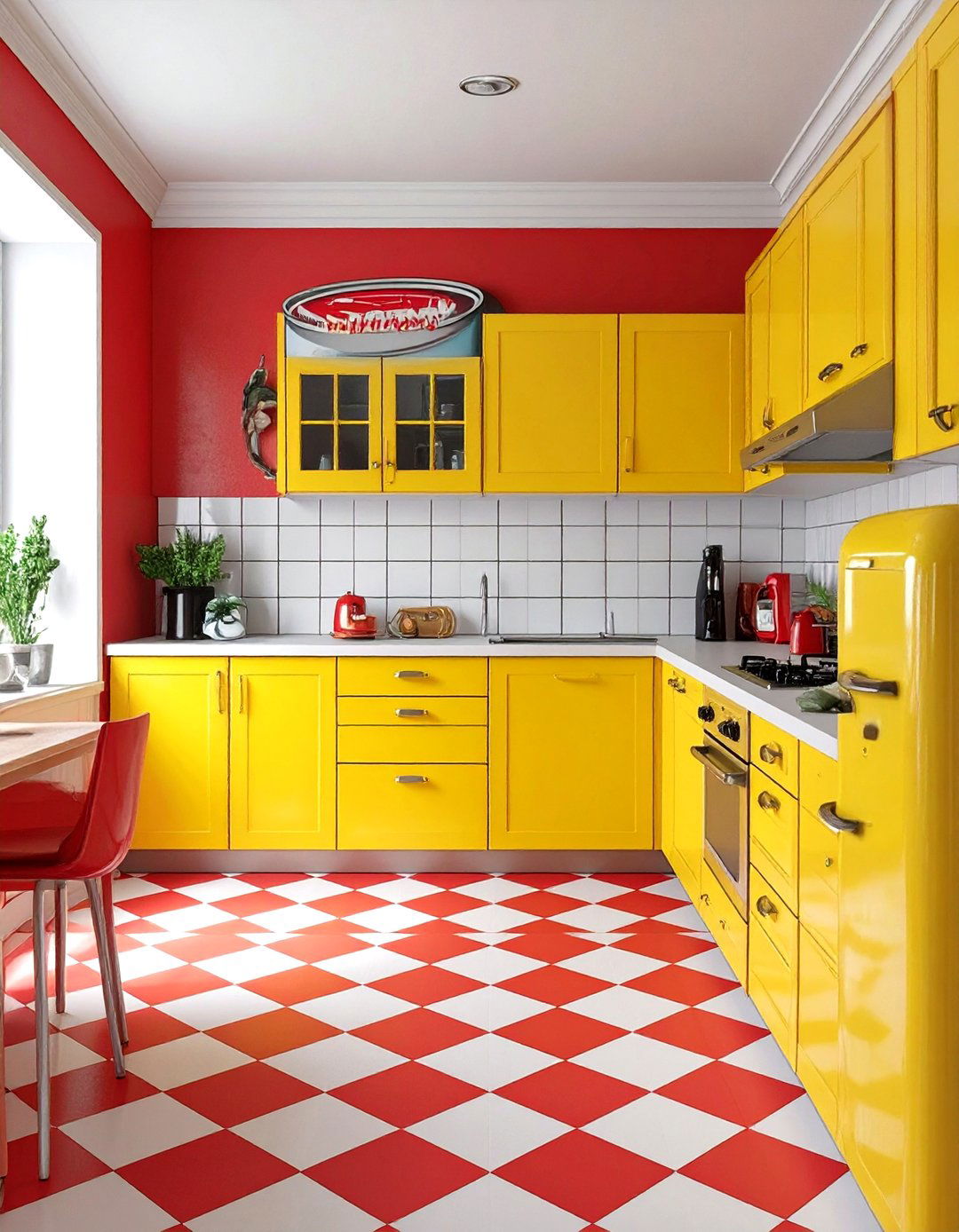 A Retro Pop Art Explosion - 30 harmony in interior design ideas