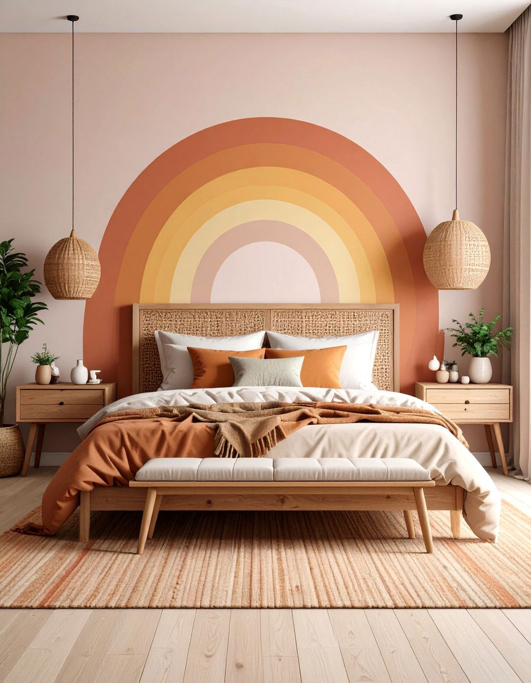 A Retro Rainbow Bedroom - 30 10 year old bedroom ideas girl