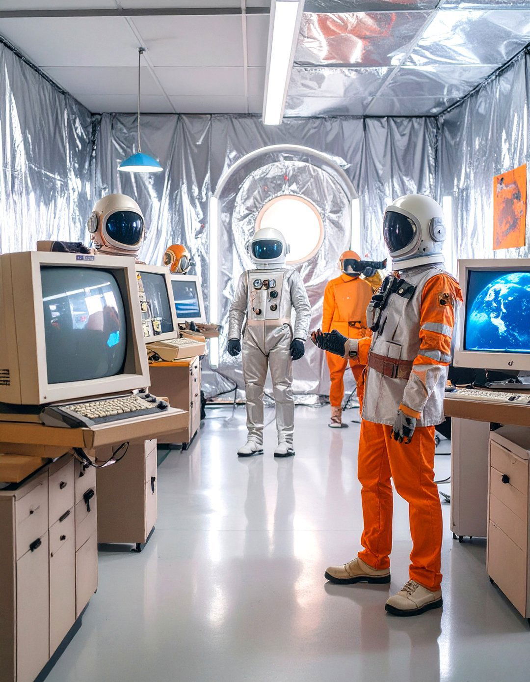 A Retro Sci Fi Adventure - 30 office halloween ideas