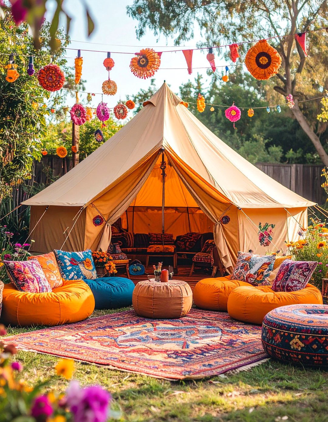 A Retro s Throwback - 30 backyard camping ideas