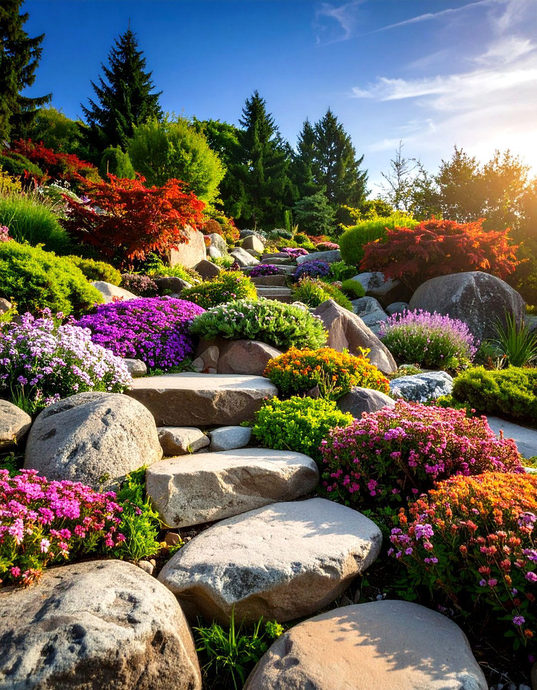 A Rock Garden Landscape - 30 garden landscaping ideas