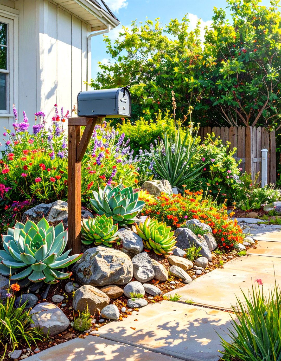 30 Mailbox Landscaping Ideas for Stunning Curb Appeal - We Love Home Blog