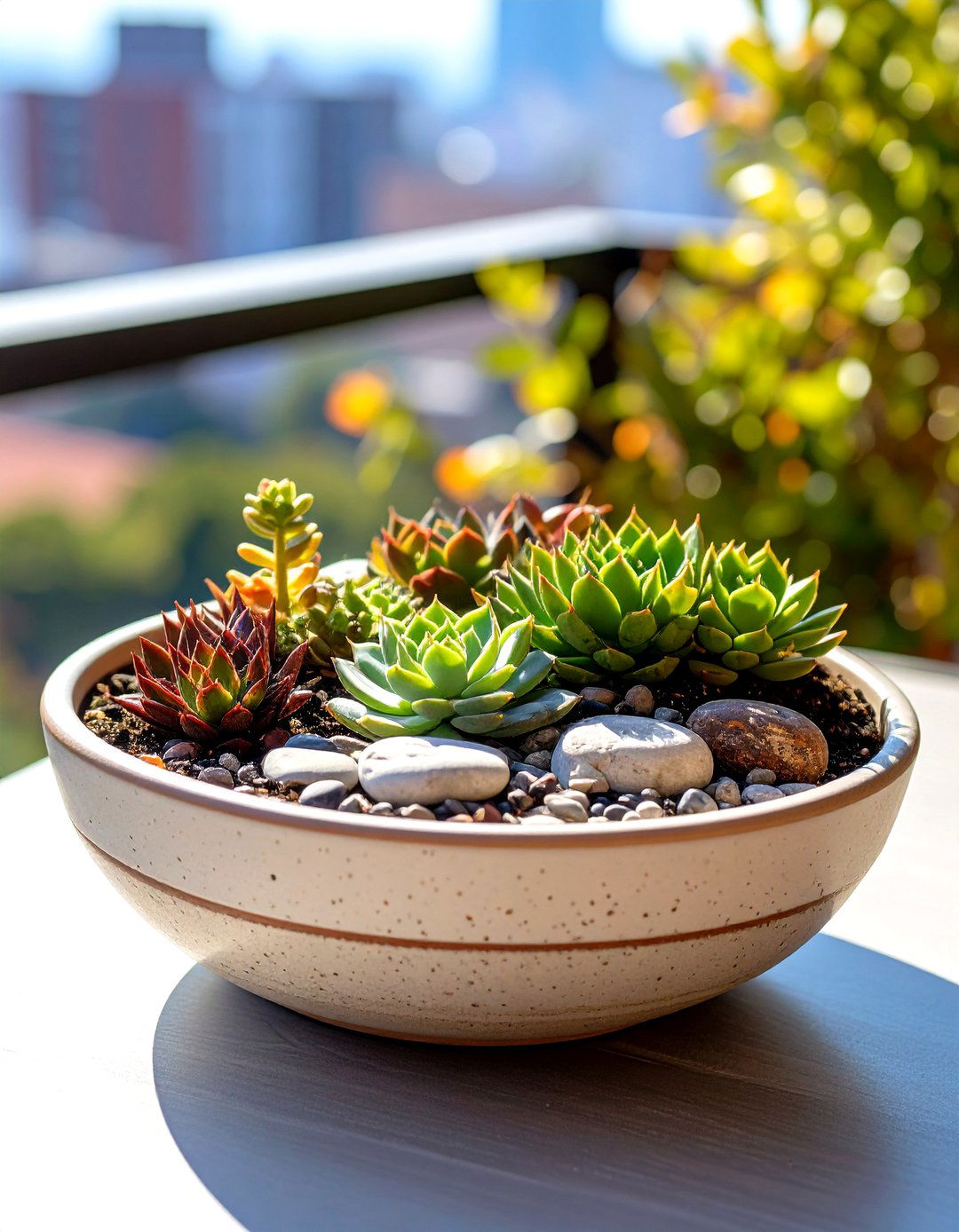 A Rock Garden in a Container - 30 low maintenance small rock garden ideas