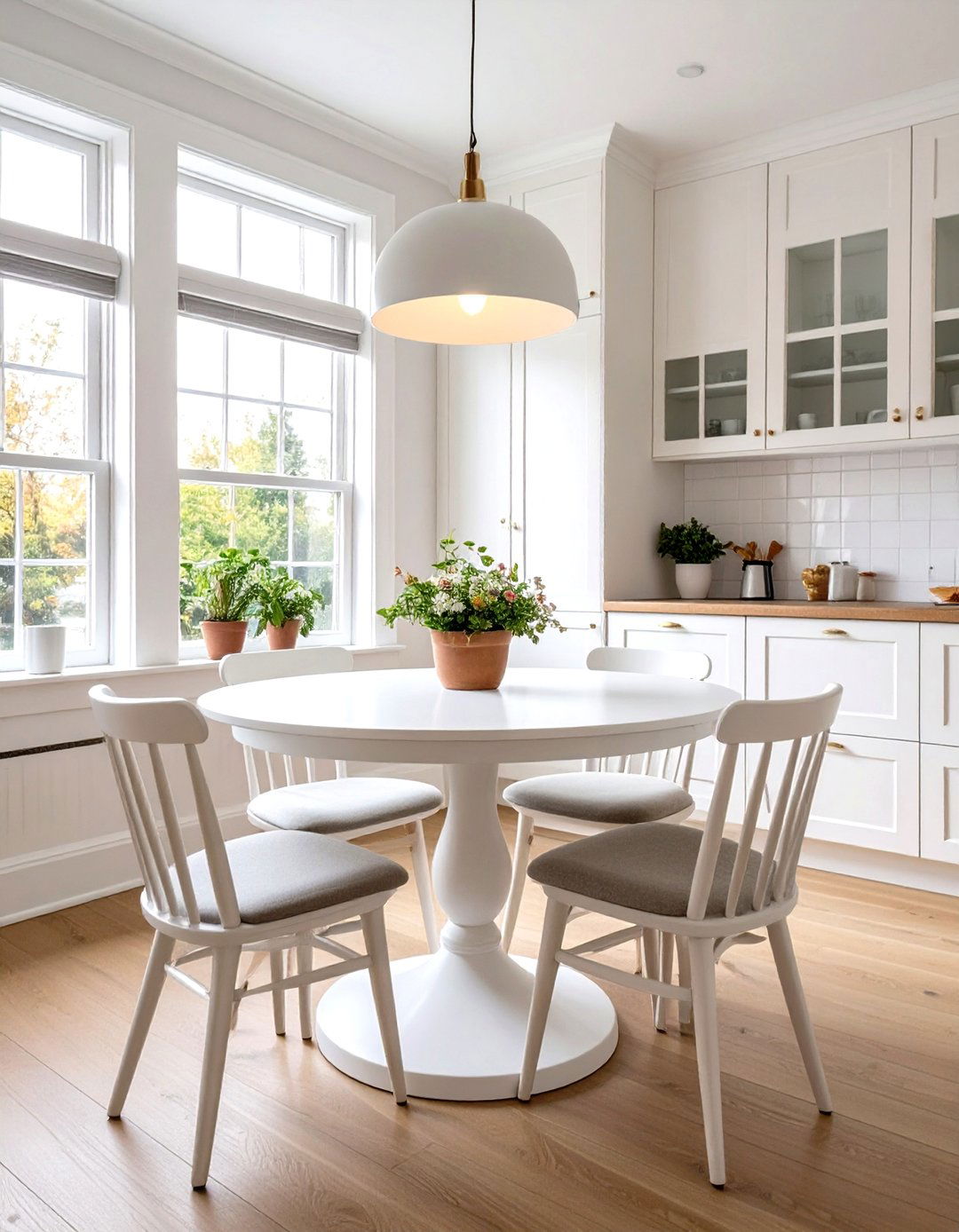 A Round Dining Table for Better Flow - 30 space interior design ideas