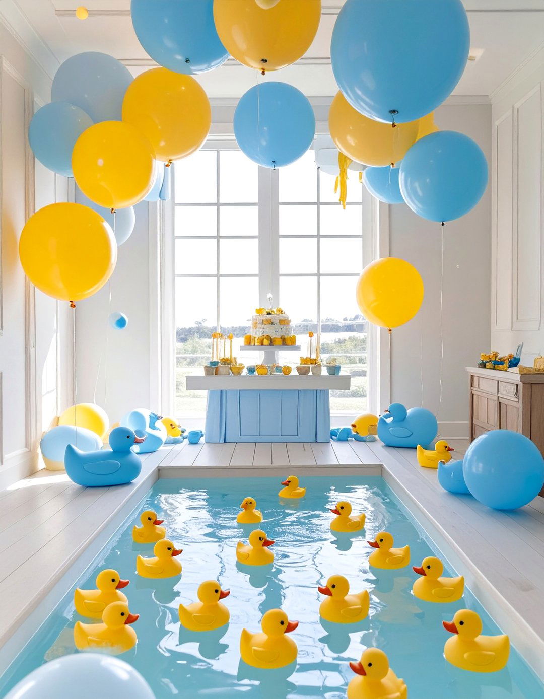 A Rubber Ducky Baby Shower - 30 baby boy baby shower ideas