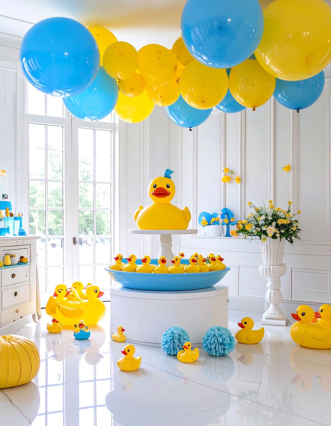 A Rubber Ducky Bath Time Brunch - 30 baby shower brunch ideas