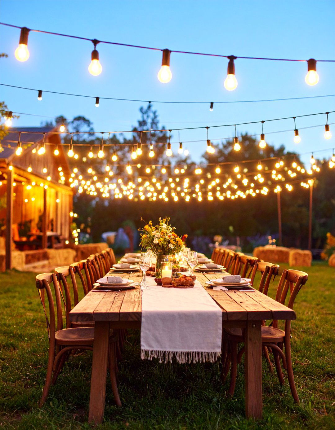 A Rustic Farm to Table Feast - 30 backyard birthday party ideas
