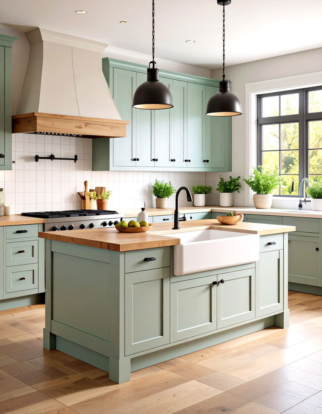 A Rustic Farmhouse Apron Front Kitchen Sink - 30 kitchen sink ideas