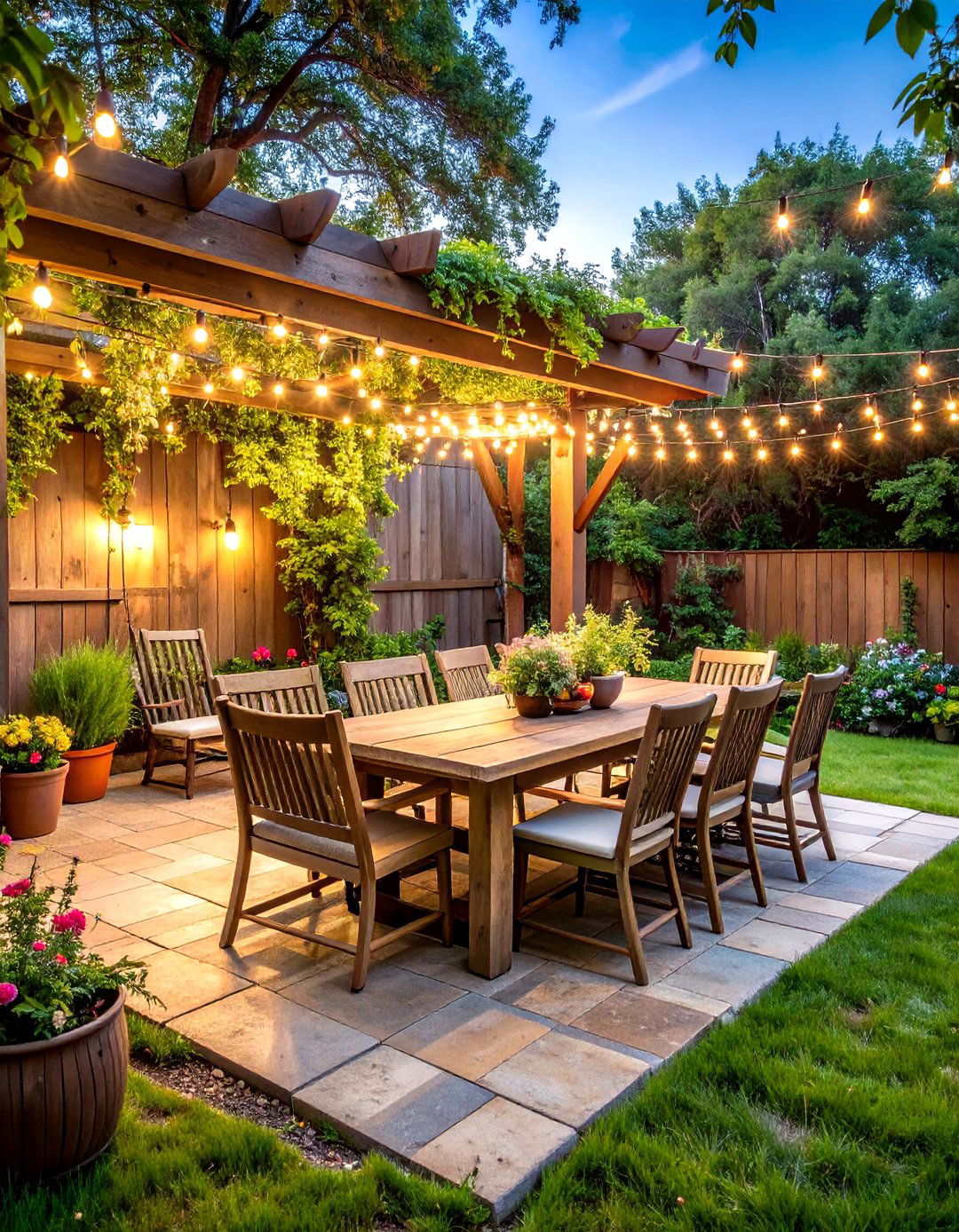 A Rustic Farmhouse Backyard Retreat - 30 backyard inspiration