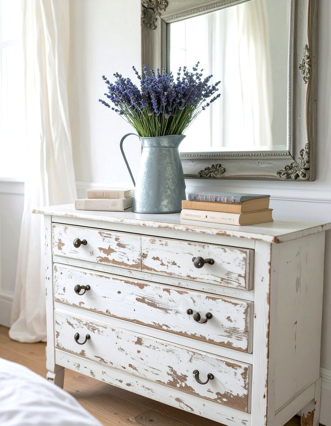 A Rustic Farmhouse Bedroom Charm - 30 master bedroom dresser decor ideas