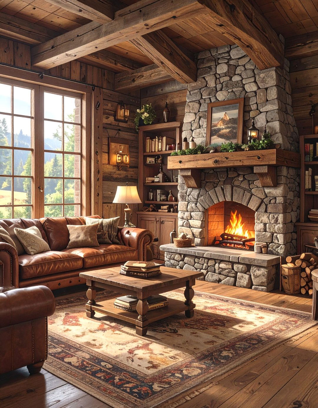 A Rustic Man Cave Retreat - 30 attached garage addition ideas