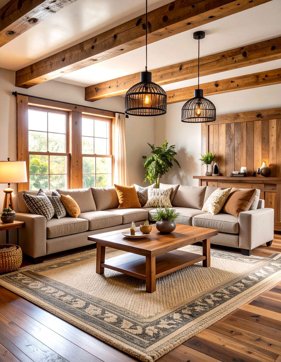 A Rustic Modern Farmhouse Basement - 30 ai basement remodel ideas