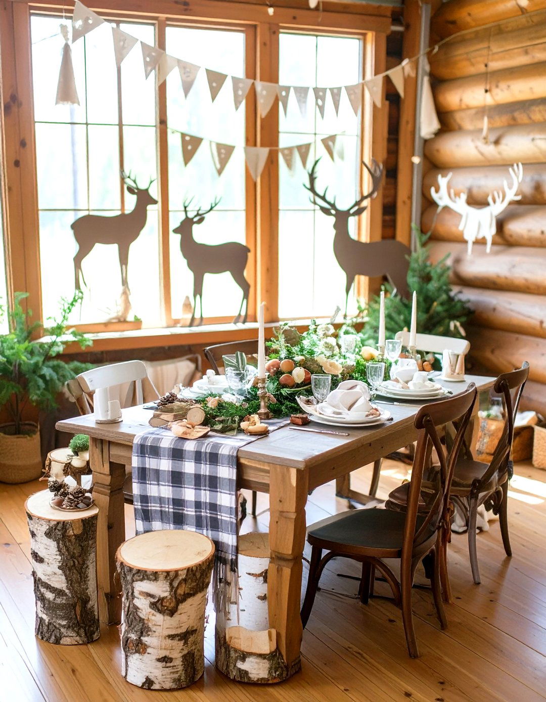 A Rustic Oh Deer a Baby is Almost Here Shower - 30 baby shower theme ideas