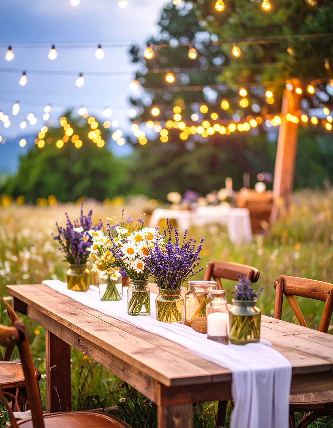 A Rustic Wildflower Meadow - 30 baby in bloom baby shower ideas