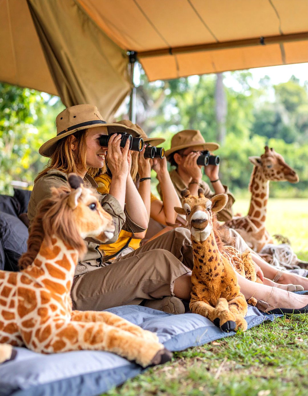 A Safari Expedition Base - 30 backyard camping ideas