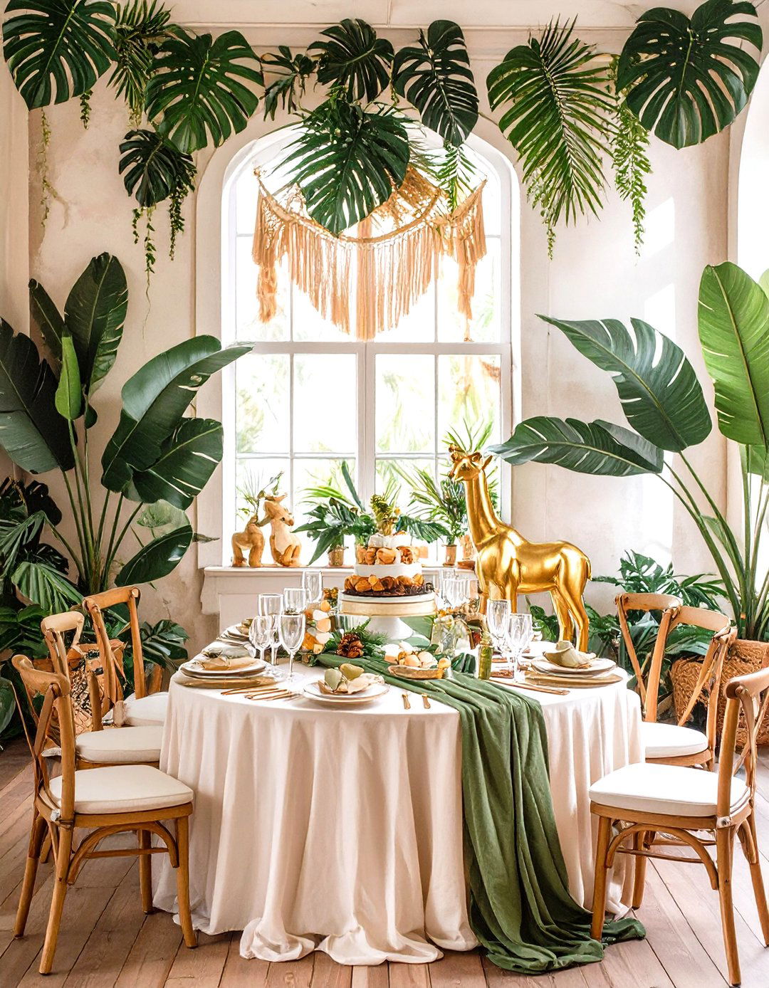 A Safari Wild One Baby Shower - 30 neutral baby shower ideas
