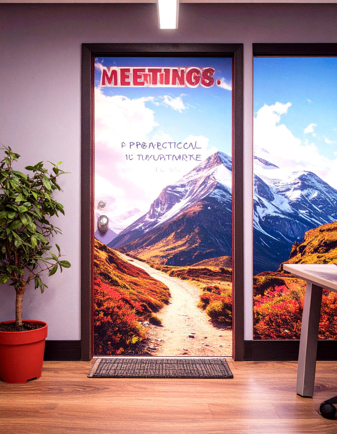 A Sarcastic Motivational Poster - 30 office funny  door decorating contest ideas