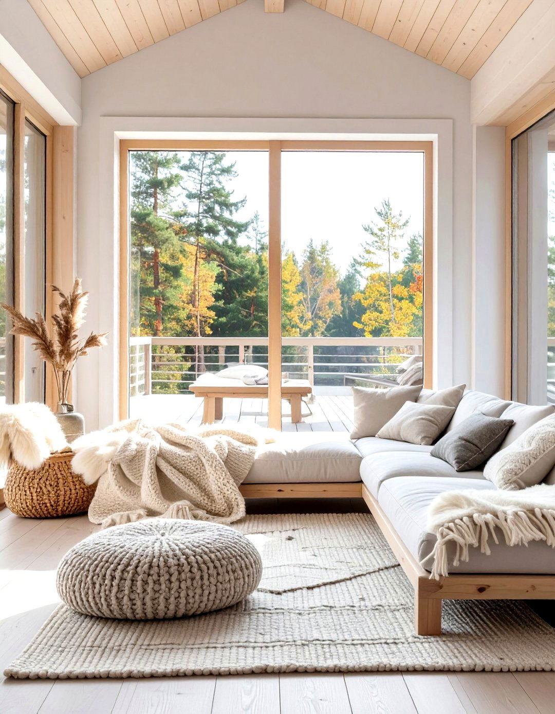 A Scandinavian Hygge Retreat - 30 deck enclosure ideas