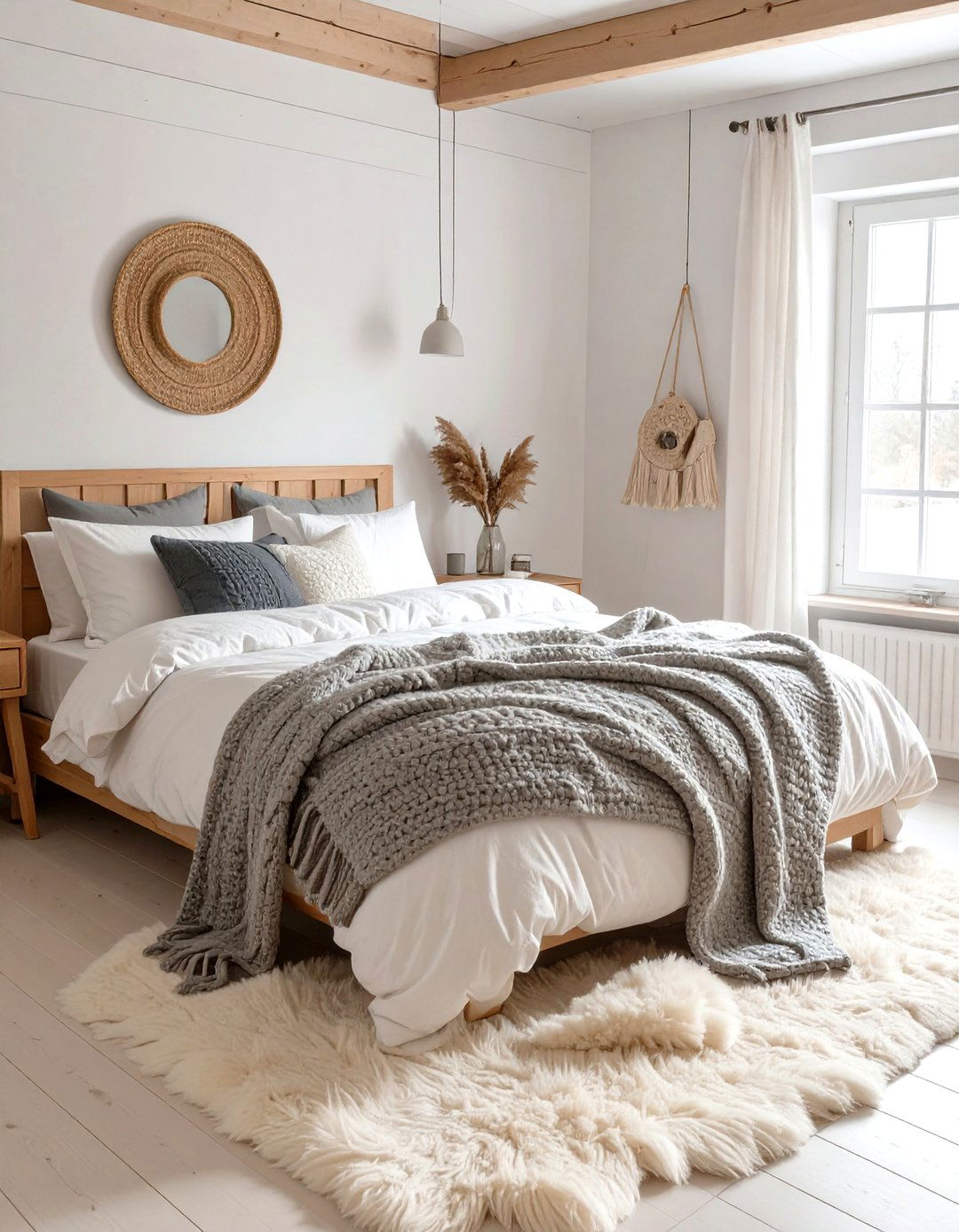 A Scandinavian Inspired Cottage Bedroom - 30 cottage bedroom ideas