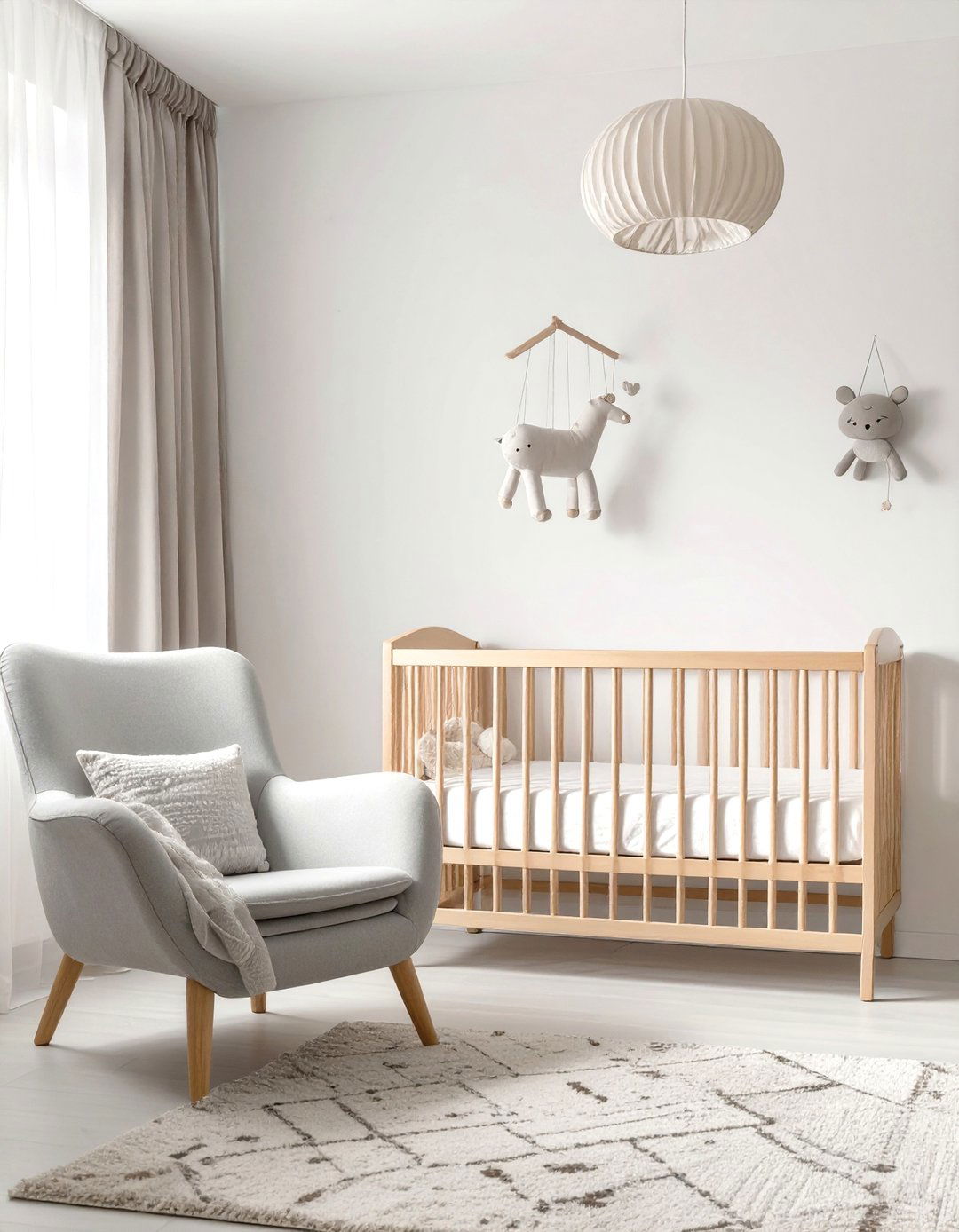 A Scandinavian Inspired Nursery - 30 interior design blogs ideas