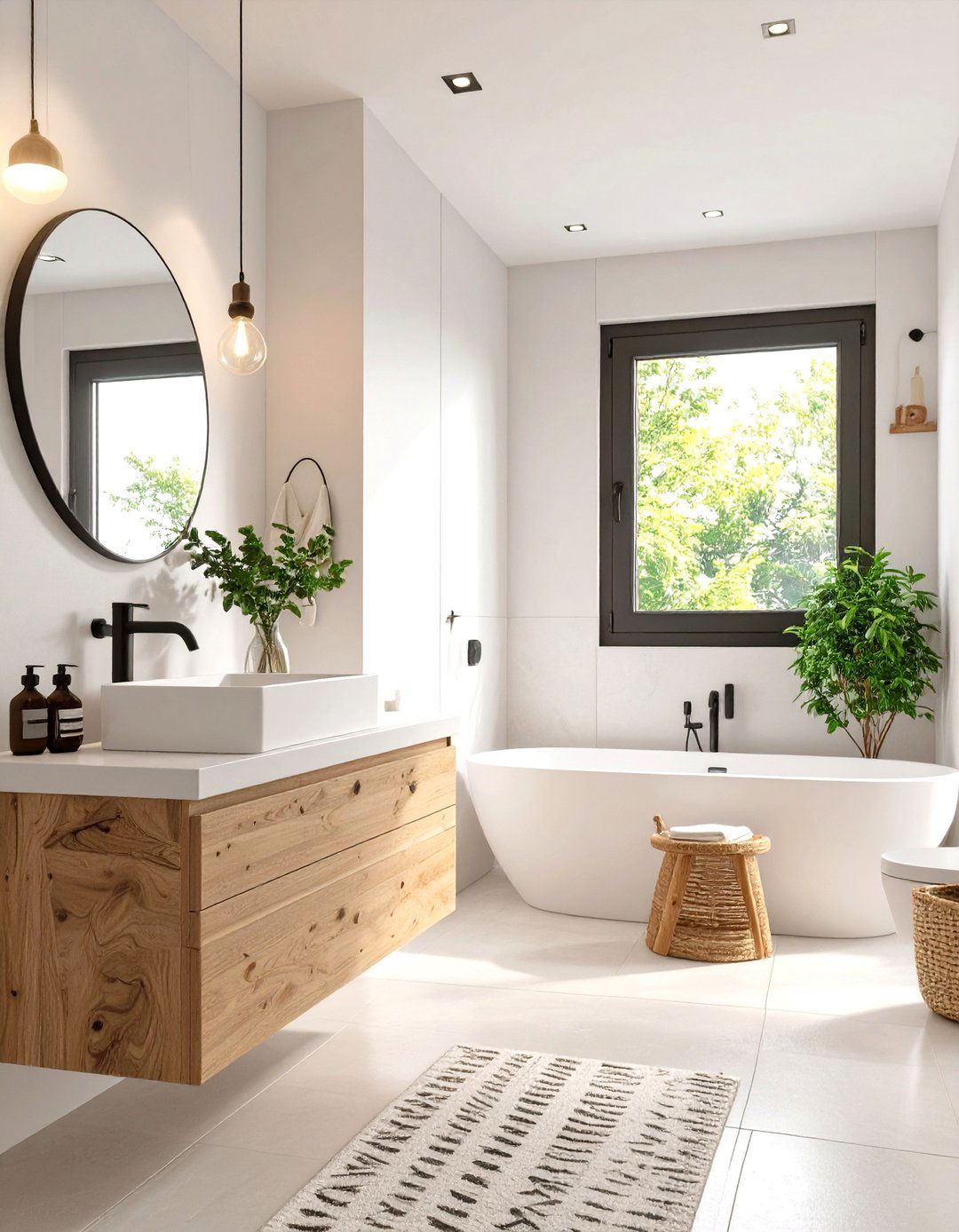 A Scandinavian Style Bathroom - 30 luxury bathroom ideas