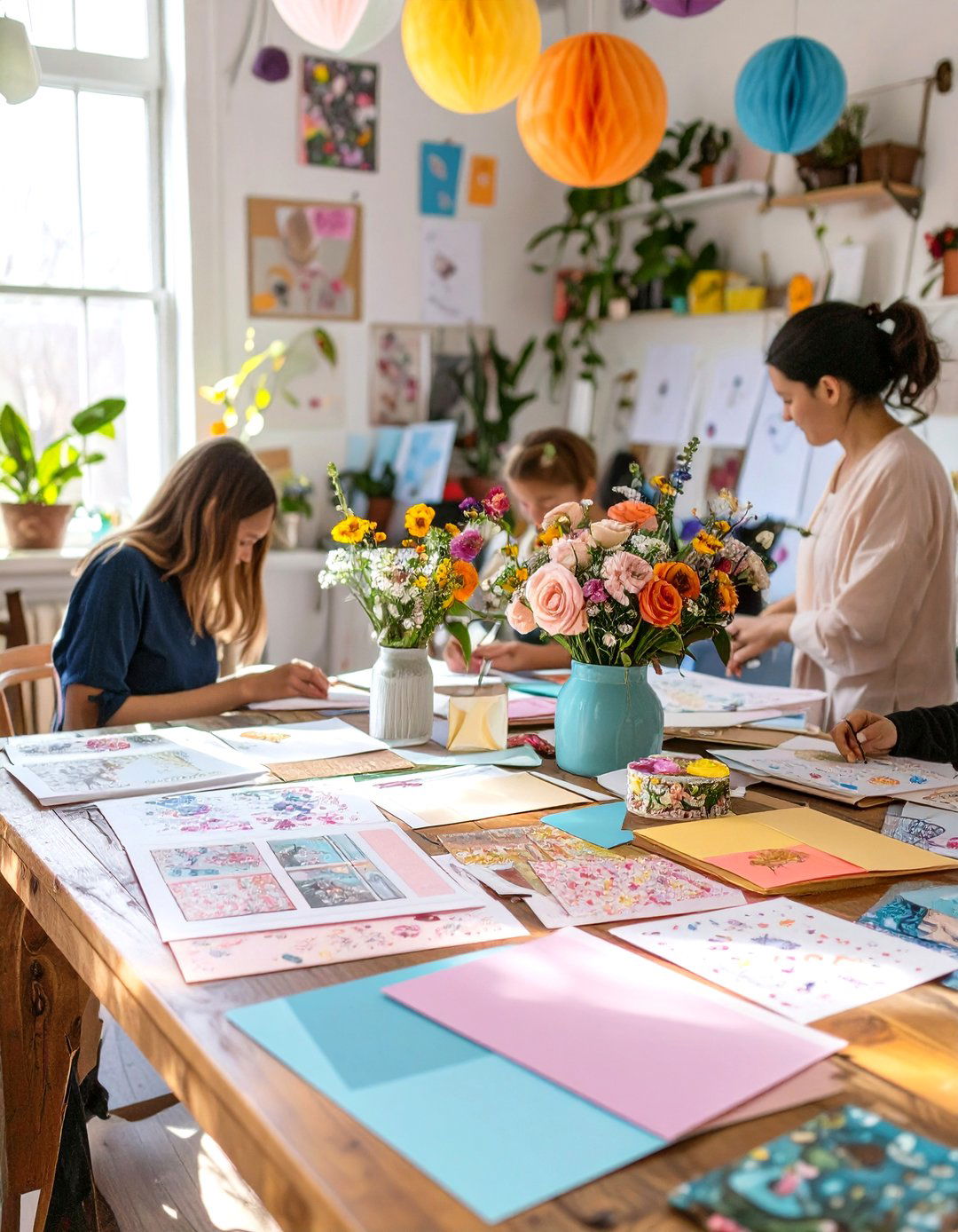 A Scrapbooking Workshop Wedding Shower - 30 wedding shower ideas