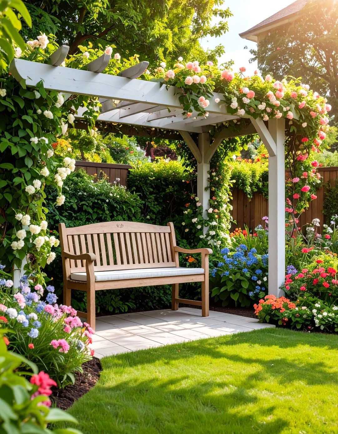 A Secluded Reading Nook - 30 residential landscape design ideas